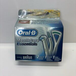 NEW Old Stock Oral-B AdvancePower Mouth Care Essentials 4 Piece Set Germany